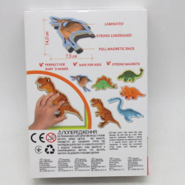 Набір магнітів Magnets puzzle for baby Dino Набір магнітів Magnets puzzle for baby Dino