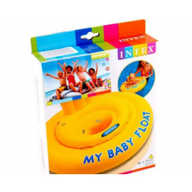 Плотик надувн. 56585 (12шт) с ножками винил, 70 см в кор.