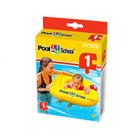 Коло надувн. 56587 зі спинкою,вініл(1-2роки)3-не кільце,рем комплект,до 15кг, 79см