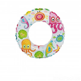 Коло надувн. 59241 (36шт) "Яскравий" 3 вида, (6-10 років) 61см