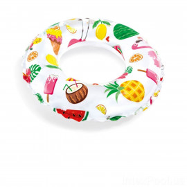 Коло надувн. 59241 (36шт) "Яскравий" 3 вида, (6-10 років) 61см