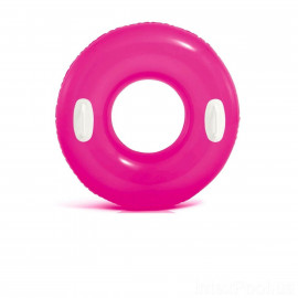 Коло надувн. 59258 "Кольоровий" 3 види, вініл (8+ років), із ручками 76см