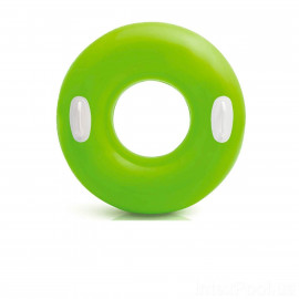 Коло надувн. 59258 "Кольоровий" 3 види, вініл (8+ років), із ручками 76см