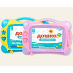 Іграшка дошка для малювання арт. PL-7015, 2 види, з печатками та паличкою, у пакеті 32*22 см