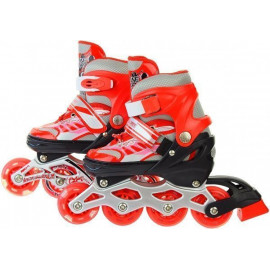 Роликові ковзани, арт. SC190151, зі світлом, метал, роз. 28-31 PU, 3 кольор.