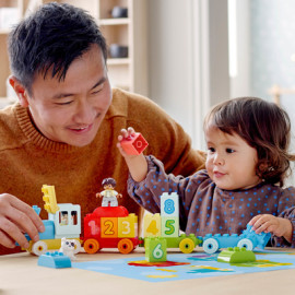 Конструктор Потяг із цифрами – вчимося рахувати