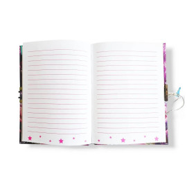 Блокнот дитячий на замочку 178x133 mm, 70g, 56 л, Русалонька