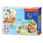Іграшка-Пазл Castorland  2хContour(9,15), у асортименті Extra Big Іграшка-Пазл Castorland  2хContour(9,15), у асортименті Extra Big