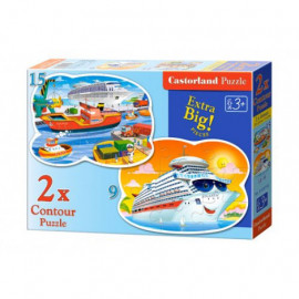 Іграшка-Пазл Castorland  2хContour(9,15), у асортименті Extra Big Іграшка-Пазл Castorland  2хContour(9,15), у асортименті Extra Big