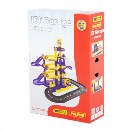 Паркінг "JET" 4-рівневий з дорогою (у коробці)