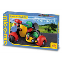 Пластиковий конструктор "Скутер з коляскою" Mic-O-Mic (089.017)