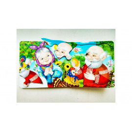 П_А6 укр_"Курочка Ряба" НОВІ ІЛЮСТР. (5 пазлів) /10