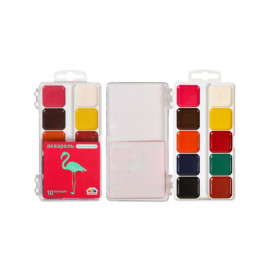 Акварель 10 кол., б/п, пластик, Захоплення