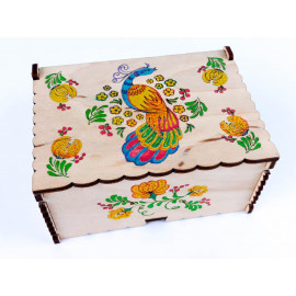 Скринька НОВА Петриківський розпис Скринька НОВА Петриківський розпис