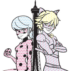 Кольоровий БУЛЬ. Леді Баг. Загадковий Париж (У)