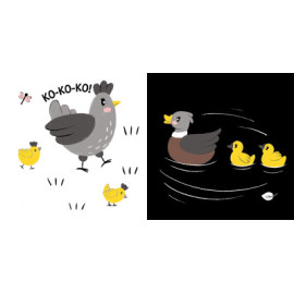 Моя контрастна книжка : Мама і маля (у)