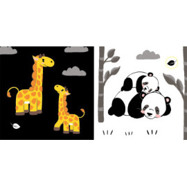 Моя контрастна книжка : Мама і маля (у)