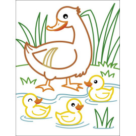 Кольорові зафарбовки : Корівка (у)