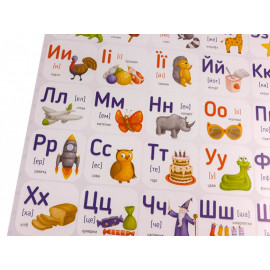 Плакат Українська абетка NEW