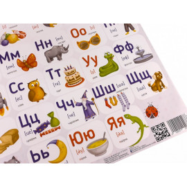 Плакат Українська абетка NEW