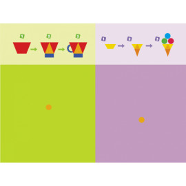 Навчалочка : Склади картинку з наліпок. Рівень 3 (У)