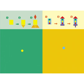 Навчалочка : Склади картинку з наліпок. Рівень 3 (У)
