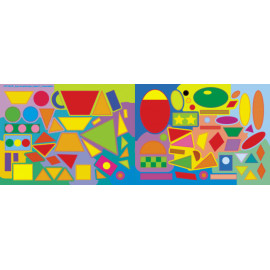 Навчалочка : Склади картинку з наліпок. Рівень 3 (У)