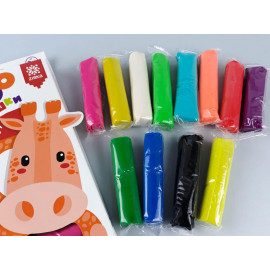 Тісто для ліплення ZOOліпашки Жираф 35г/12кол/12ст