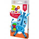 Тісто для ліплення ZOOліпашки Зебра 35г/8кол/8ст