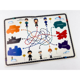 Транспорт. Гіпсова розмальовка на магнітах Транспорт. Гіпсова розмальовка на магнітах