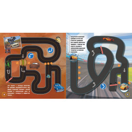 Дисней. Лабіринти з наліпками. Тачки-3 (У)