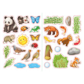 Історії з наліпками : Панда (у)