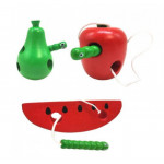 Шнурування-Гусениця у фруктах Шнурування-Гусениця у фруктах