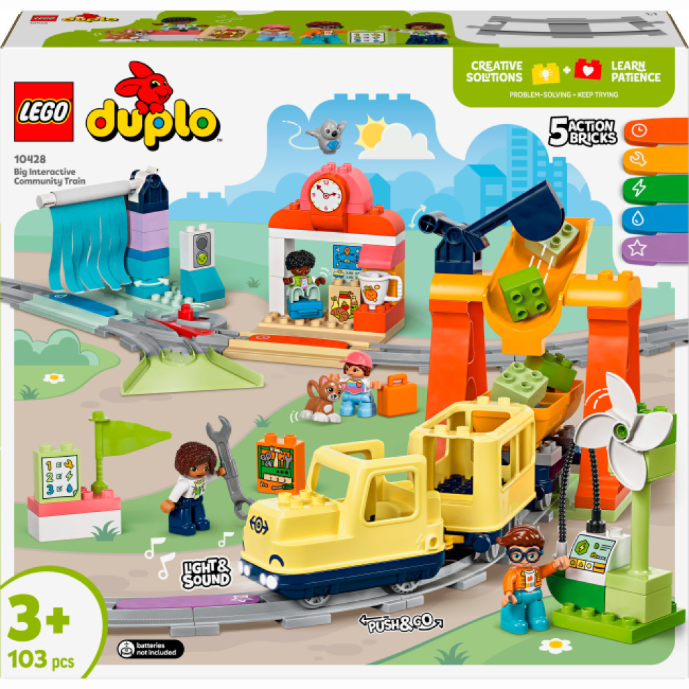 Конструктор LEGO DUPLO Town 3-в-1 Будівельна техніка