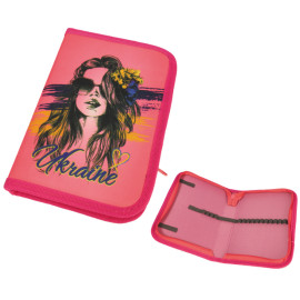 Пенал текстильний 1 відділення,  