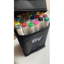 Набор двосторонніх скетч маркеров 24 шт