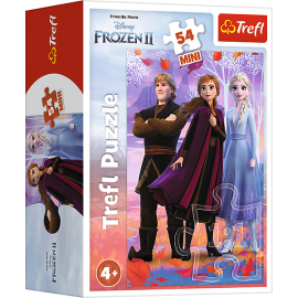Пазли - (54 елм. Міні) - "Друзі" / Дісней Крижане серце 2/ (54173)/Trefl Пазли - (54 елм. Міні) - "Друзі" / Дісней Крижане серце 2/ (54173)/Trefl