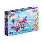 Конструкторт "Модний пляж" (172 елм.) Літак та катер / Banbao