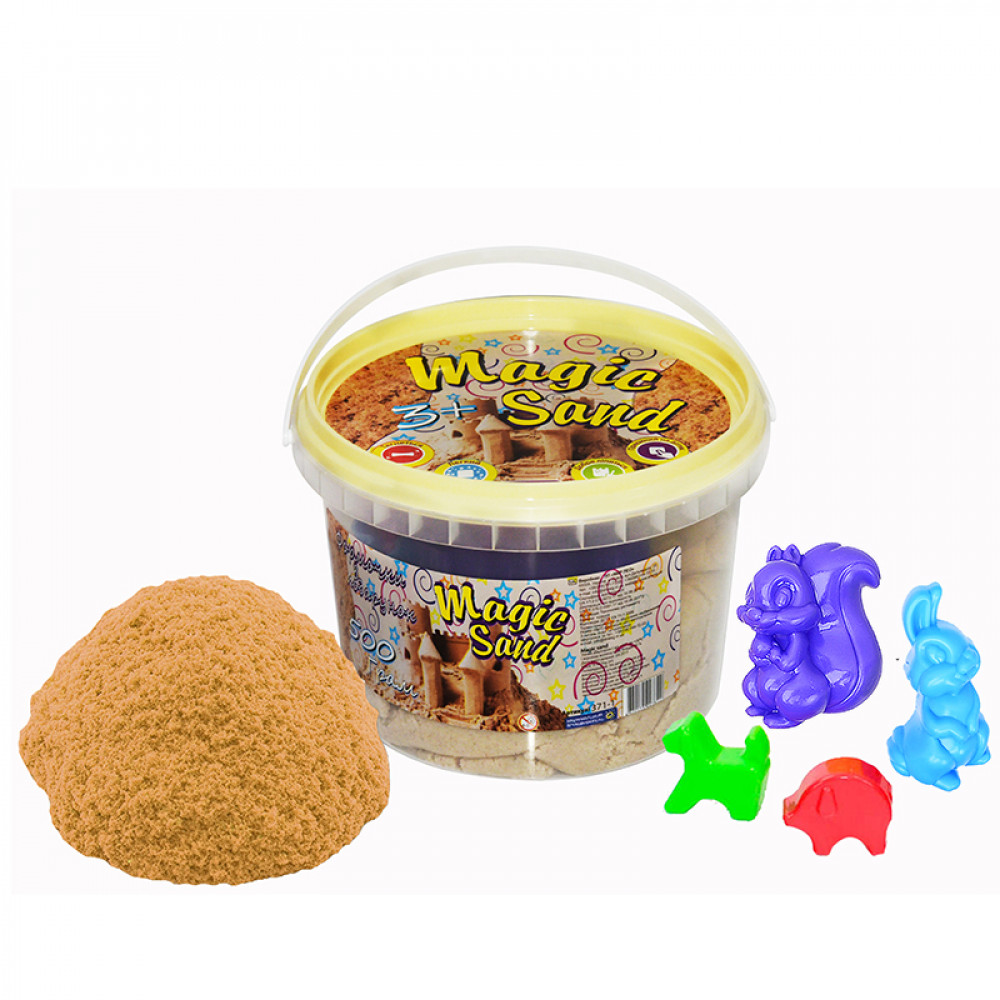 Magic sand класичний у відрі 0,500 кг Magic sand класичний у відрі 0,500 кг