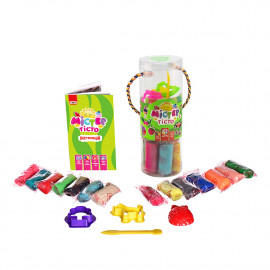 Набір тіста для ліпки 71801 (укр) Містер тісто 14 кольорів, у блістері 7-20см