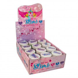 Слайм 71815 (укр) "Mi-mi Slimi - з помпонами" - 0,250 кг, в асорт., в блоці 12 шт, в кор-ці 24 шт