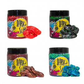 Слайм 71831 (укр) "Dark slime - з кульками" - 0,250 кг, в асортименті, в блоці 12 шт, в кор-ці 24 шт