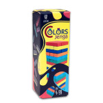 Настільна гра Strateg Colors Jenga 48 брусків українською мовою (30717)