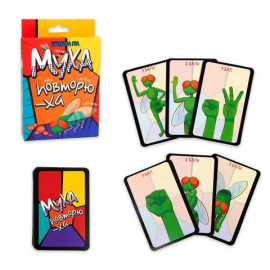 Настільна гра Stateg Муха-повторюха розважальна українською мовою (30380) Настільна гра Stateg Муха-повторюха розважальна українською мовою (30380)