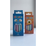 Крейда Маленька кругла - 8 штук Strateg різнокольорова (50105)