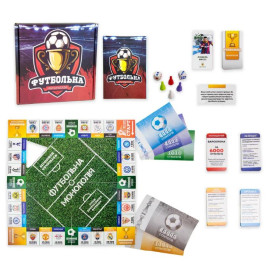 Настільна гра Strateg Футбольна Монополія розважальна економічна українською мовою (00716) Настільна гра Strateg Футбольна Монополія розважальна економічна українською мовою (00716)