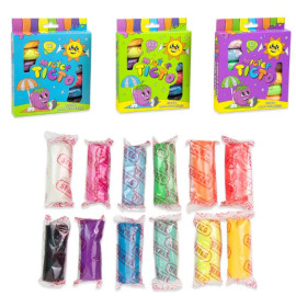 Набір для творчості Містер тісто 12 штук Strateg українською мовою (41002)