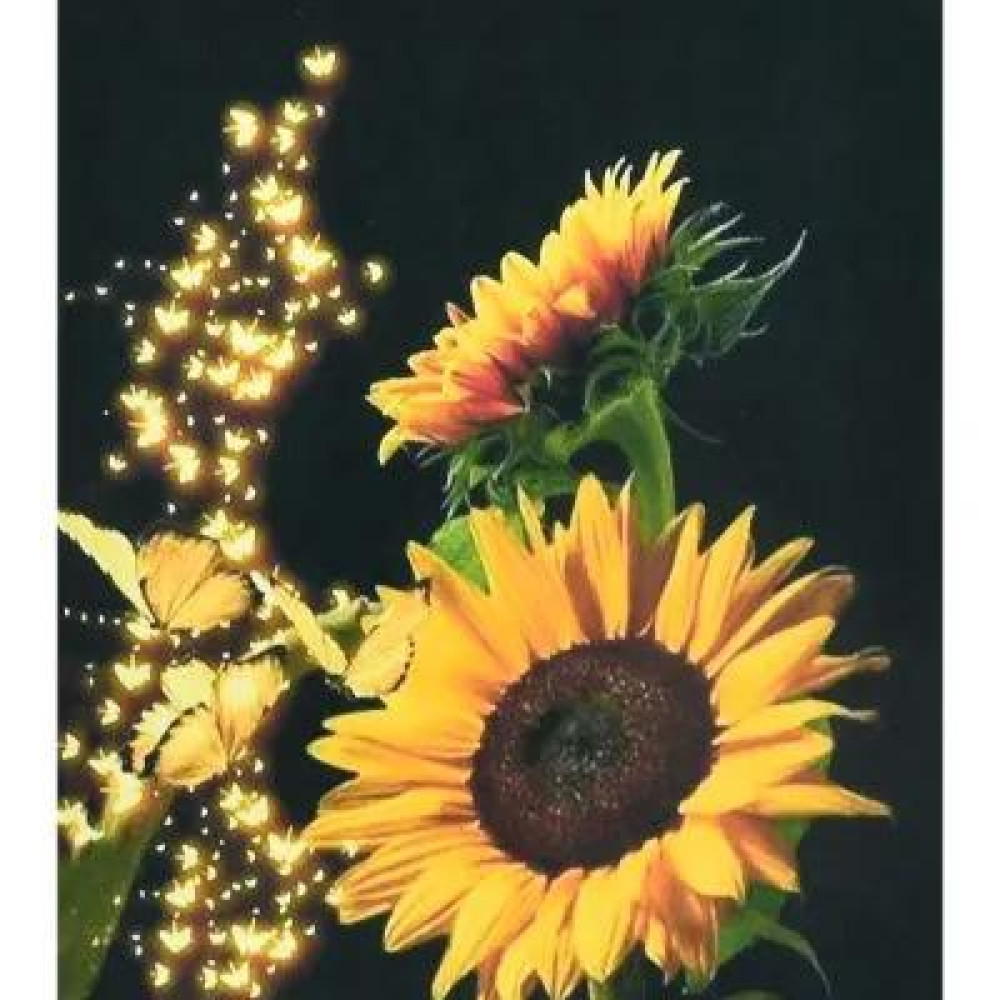 Набір для творчості алмазна картина Соняхи Strateg розміром 40х50 см (SK88222)