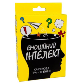 Карткова гра Strateg Емоційний інтелект розважальна тренінг українською мовою (30237)