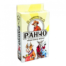 Настільна гра Stateg Ранчо розважальна українською мовою Настільна гра Stateg Ранчо розважальна українською мовою